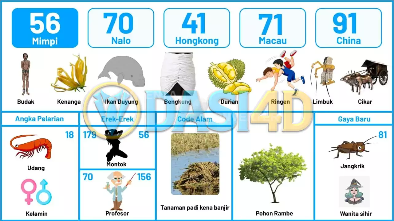 buku mimpi erek erek togel 56